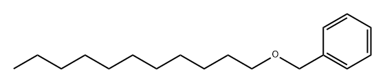 Benzene, [(undecyloxy)methyl]- 구조식 이미지