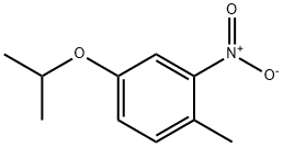 Benzene, 1-methyl-4-(1-methylethoxy)-2-nitro- 구조식 이미지