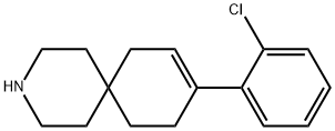 9-(2-Chlorophenyl)-3-azaspiro[5.5]undec-8-ene 구조식 이미지