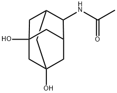 Acetamide, N-(5,7-dihydroxytricyclo[3.3.1.13,7]dec-2-yl)- 구조식 이미지