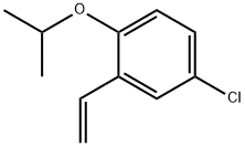 Benzene, 4-chloro-2-ethenyl-1-(1-methylethoxy)- Structure