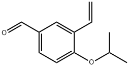 Benzaldehyde, 3-ethenyl-4-(1-methylethoxy)- Structure