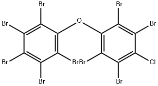 Benzene, 1,2,3,4,5-pentabromo-6-(2,3,5,6-tetrabromo-4-chlorophenoxy)- Structure