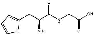 Glycine, 3-(2-furanyl)-L-alanyl- Structure