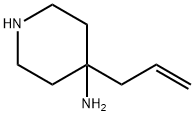 4-Piperidinamine, 4-(2-propen-1-yl)- Structure