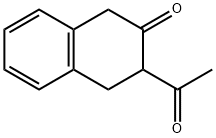 3-Acetyl-3,4-dihydronaphthalen-2(1H)-one 구조식 이미지