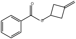 Cyclobutanol, 3-methylene-, 1-benzoate 구조식 이미지