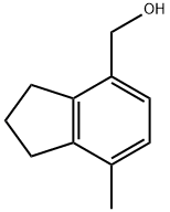 (7-methyl-2,3-dihydro-1H-inden-4-yl)methanol Structure