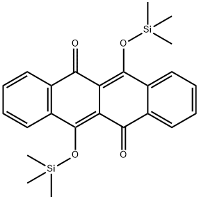 6,12-Bis((trimethylsilyl)oxy)tetracene-5,11-dione Structure