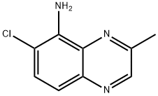 5-Quinoxalinamine, 6-chloro-3-methyl- Structure