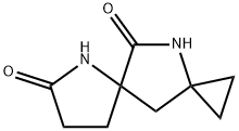 6,11-Diazadispiro[2.1.4.2]undecane-7,10-dione 구조식 이미지