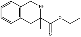 Ethyl 3-methyl-1,2,3,4-tetrahydroisoquinoline-3-carboxylate Structure