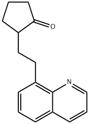 2-(2-(Quinolin-8-yl)ethyl)cyclopentanone Structure