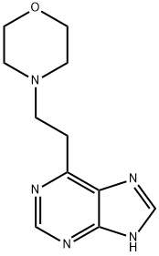 4-(2-(9H-Purin-6-yl)ethyl)morpholine Structure