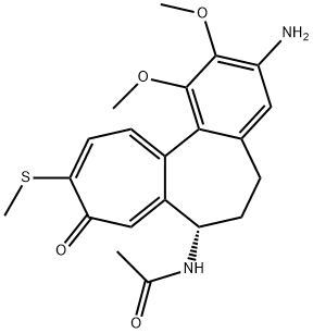 3-DESMETHYL-3-AMINOTHIOCOLCHICIN Structure