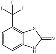 2(3H)-Benzothiazolethione, 7-(trifluoromethyl)- Structure