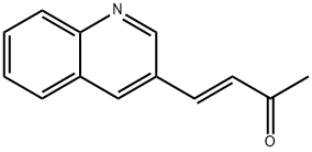 (E)-4-(Quinolin-3-yl)but-3-en-2-one Structure