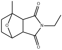 4-ethyl-1-methyl-10-oxa-4-azatricyclo[5.2.1.0^{2,6}]decane-3,5-dione Structure