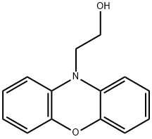 10H-Phenoxazine-10-ethanol Structure