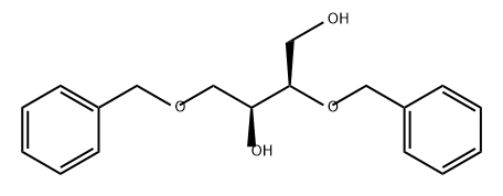 1,3-Butanediol, 2,4-bis(phenylmethoxy)-, (2R,3S)- Structure