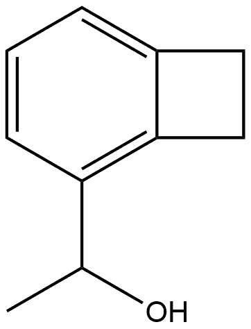 1-(bicyclo[4.2.0]octa-1(6),2,4-trien-2-yl)ethan-1-ol Structure