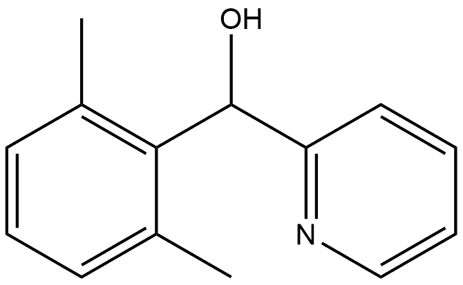 α-(2,6-Dimethylphenyl)-2-pyridinemethanol Structure