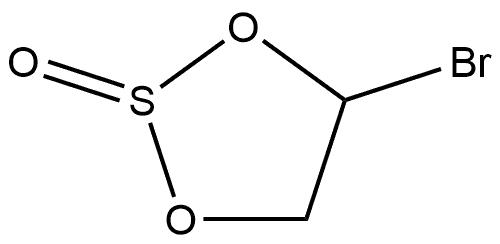 1,3,2-Dioxathiolane, 4-bromo-, 2-oxide Structure