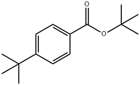 Benzoic acid, 4-(1,1-dimethylethyl)-, 1,1-dimethylethyl ester 구조식 이미지