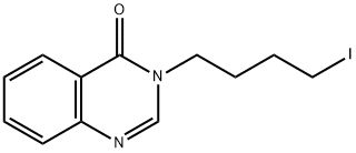 3-(4-Iodobutyl)quinazolin-4(3H)-one 구조식 이미지