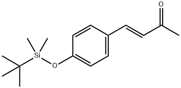 (E)-4-(4-((tert-Butyldimethylsilyl)oxy)phenyl)but-3-en-2-one Structure