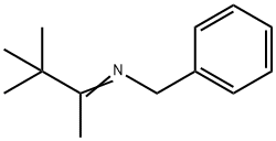 Benzenemethanamine, N-(1,2,2-trimethylpropylidene)- 구조식 이미지