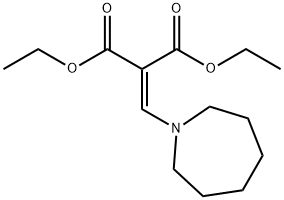 Diethyl 2-(azepan-1-ylmethylene)malonate 구조식 이미지