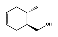 3-Cyclohexene-1-methanol, 6-methyl-, (1S-trans)- (9CI) Structure