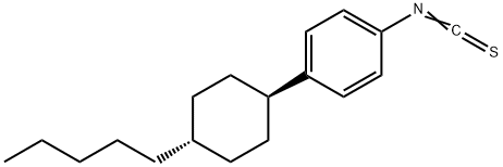 Benzene, 1-isothiocyanato-4-(trans-4-pentylcyclohexyl)- Structure