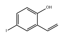 Phenol, 2-ethenyl-4-iodo- Structure