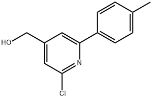 JR-7068, (2-Chloro-6-p-tolylpyridin-4-yl)methanol, 97% 구조식 이미지