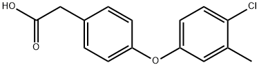 JR-8329, 2-(4-(4-Chloro-3-methylphenoxy)phenyl)acetic acid, 97% Structure