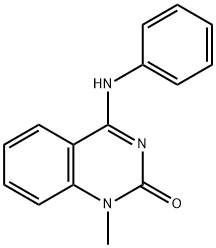 1-Methyl-4-(phenylamino)quinazolin-2(1H)-one Structure