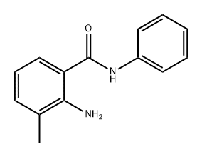 Benzamide, 2-amino-3-methyl-N-phenyl- Structure