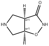 (3aR,6aR)-rel-hexahydro-3H-Pyrrolo[3,4-d]isoxazol-3-one (Relative struc) Structure