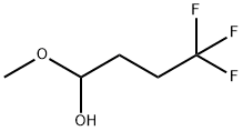 1-Butanol, 4,4,4-trifluoro-1-methoxy- Structure