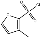 3-Methyl-2-furansulfonyl chloride 구조식 이미지