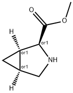 methyl (1R,2S,5S)-3-azabicyclo[3.1.0]hexane-2-carboxylate Structure