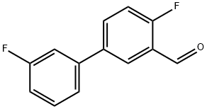 [1,1'-Biphenyl]-3-carboxaldehyde, 3',4-difluoro- Structure