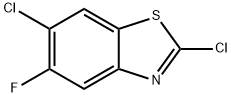 Benzothiazole, 2,6-dichloro-5-fluoro- Structure