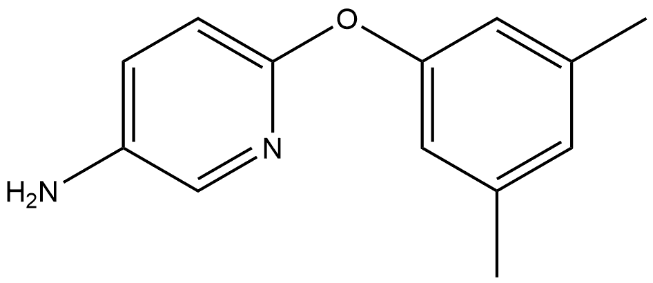 6-(3,5-Dimethylphenoxy)-3-pyridinamine Structure