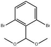 Benzene, 1,3-dibromo-2-(dimethoxymethyl)- Structure