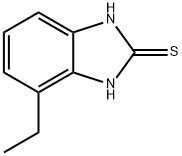 2H-Benzimidazole-2-thione,4-ethyl-1,3-dihydro-(9CI) 구조식 이미지