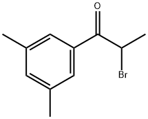 1-Propanone, 2-bromo-1-(3,5-dimethylphenyl)- Structure