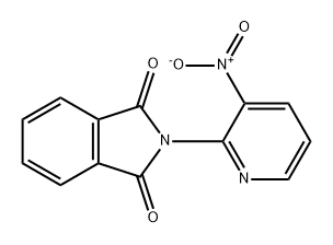 1H-Isoindole-1,3(2H)-dione, 2-(3-nitro-2-pyridinyl)- Structure